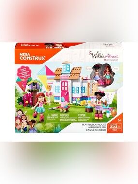 American Girl Mega Construx with Welliewishers Playful Playhouse 253 piece